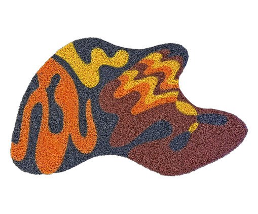 Capacho Casa Corpo Quatro, multicolor | WestwingNow