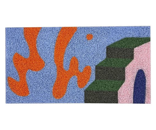 Capacho Casa Corpo Dois, multicolor | WestwingNow