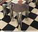 Mesa Lateral Loren com Vidro Martelado, brown | WestwingNow