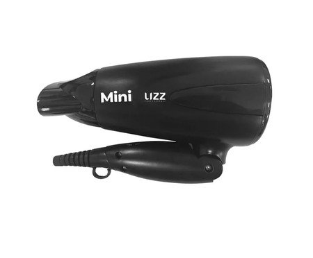 Secador Mini Bivolt Dobravel Preto | Westwing