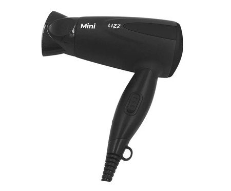 Secador Mini Bivolt Dobravel Preto | Westwing