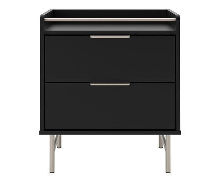 Mesa Cabeceira Yves Preto Fosco | Westwing