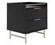 Mesa Cabeceira Yves Preto Fosco, black | WestwingNow