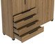 Roupeiro Allen 4P Freijo, wood pattern | WestwingNow