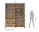 Roupeiro Allen 4P Freijo, wood pattern | WestwingNow