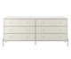 Comoda Jasper 6 Gavetas Off-White, Off White | WestwingNow
