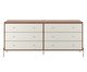 Comoda Jasper 6 gavetas Canella, Off White | WestwingNow