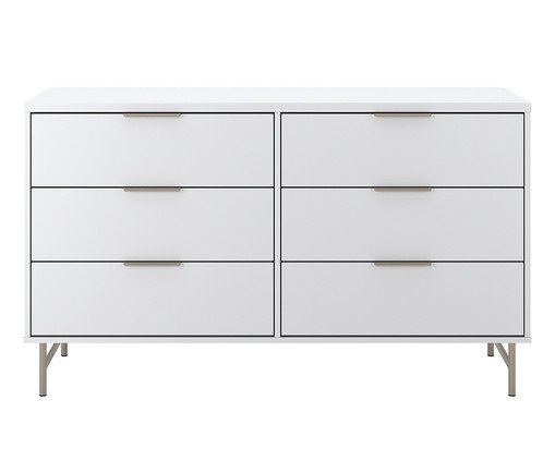 Comoda Yves Branco Fosco, white | WestwingNow