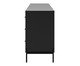 Comoda Jasper 6 Gavetas Preto Fosco, black | WestwingNow