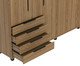 Roupeiro Allen 5P Freijo, wood pattern | WestwingNow
