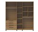 Roupeiro Allen 5P Freijo, wood pattern | WestwingNow