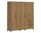 Roupeiro Allen 5P Freijo, wood pattern | WestwingNow