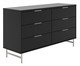 Comoda Yves Preto Fosco, black | WestwingNow