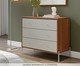 Comoda Jasper 3 Gavetas Canella, Off White | WestwingNow