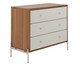 Comoda Jasper 3 Gavetas Canella, Off White | WestwingNow