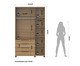 Roupeiro Allen 3P Freijo, wood pattern | WestwingNow