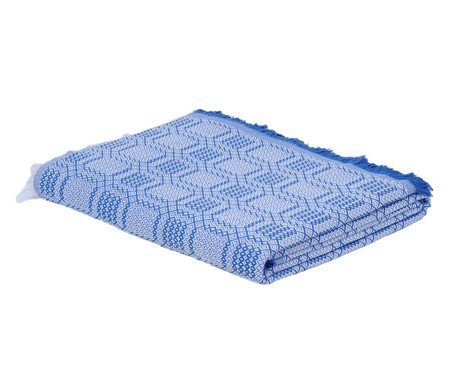 Manta Ouro Preto Especial Decor Azul Royal | Westwing