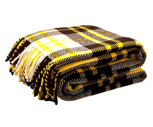 Manta Augusta Marrom, multicolor | WestwingNow