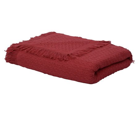 Colcha Eterna Vermelho Escarlate | Westwing