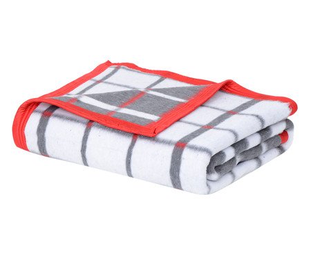 Cobertor Boa Noite Export Vermelho Escarlate | Westwing