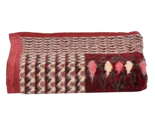 Cobertor Maya Vermelho Buono, multicolor | WestwingNow