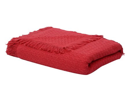 Colcha Eterna Vermelho Escarlate | Westwing