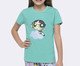 Pijama Manga Curta Infantil com Calça As Meninas Superpoderosas, green | WestwingNow