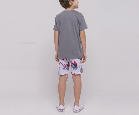 Pijama Manga Curta Masculino Infantil Superman | Westwing