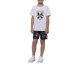 Pijama Manga Curta Hogwarts Masculino Infantil com Estampa Metalizada, white | WestwingNow