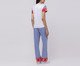 Pijama Manga Curta com Calça Skiing is Thrilling, white | WestwingNow