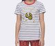 Pijama Infantil Manga Curta Quidditch com Patch Bordado, white | WestwingNow
