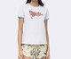 Pijama Manga Curta Feminino Mulher, white | WestwingNow