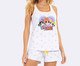 Pijama Regata Meninas Superpoderosas Day Saved, white | WestwingNow