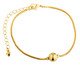 Pulseira Esfera Banho de Ouro Milliá, gold | WestwingNow