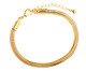Pulseira Dourada Millia Design Flexível e Elegante, gold | WestwingNow