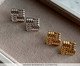 Brinco Quadrado Banho de Ouro 18k, gold | WestwingNow