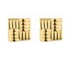 Brinco Quadrado Banho de Ouro 18k, gold | WestwingNow