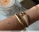 Bracelete Moderno Banho de Ouro 18k, gold | WestwingNow