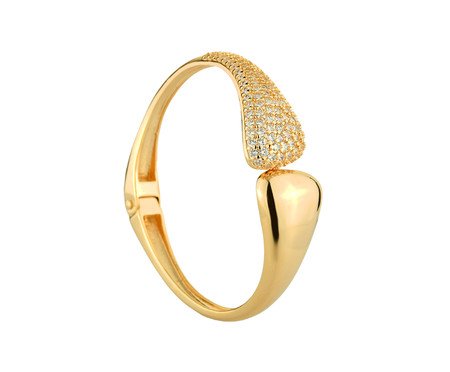 Bracelete Moderno Banho de Ouro 18k | Westwing