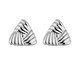 Brinco Contorno Banho Ródio Branco Milliá, silver or metallic | WestwingNow