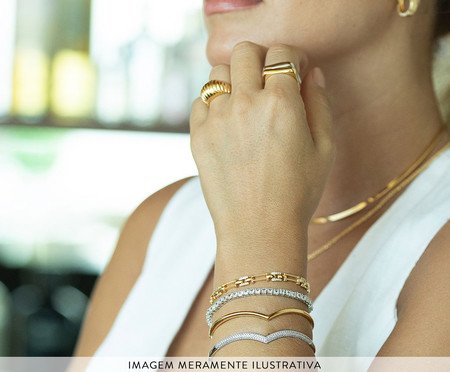 Bracelete Banho Ouro 18k | Westwing