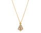 Colar Nossa Senhora Aparecida Cravejado Folheado a Ouro 18k, gold | WestwingNow