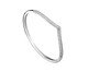 Bracelete Cravejado Pontos de Luz Banho Ródio Branco, silver or metallic | WestwingNow