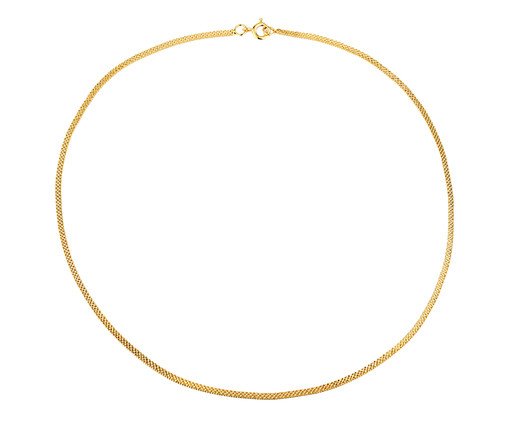 Colar Fita Detalhes Banho de Ouro 18k, gold | WestwingNow