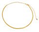 Gargantilha Fita Banho de Ouro 18k, gold | WestwingNow