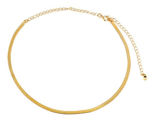 Gargantilha Fita Banho de Ouro 18k, gold | WestwingNow