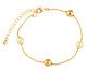 Pulseira Esferas Ouro e Pérolas Milliá, gold | WestwingNow