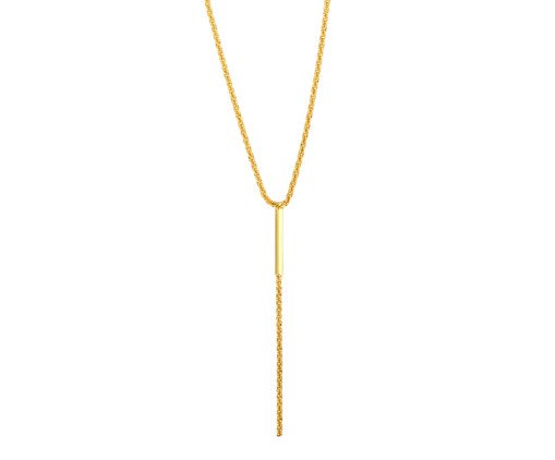 Colar Gravatinha Banho de Ouro 18k, gold | WestwingNow