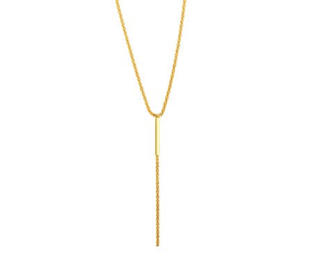 Colar Gravatinha Banho de Ouro 18k | Westwing