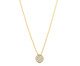Colar Folheado Ouro 18K Pingente Cravejado, gold | WestwingNow
